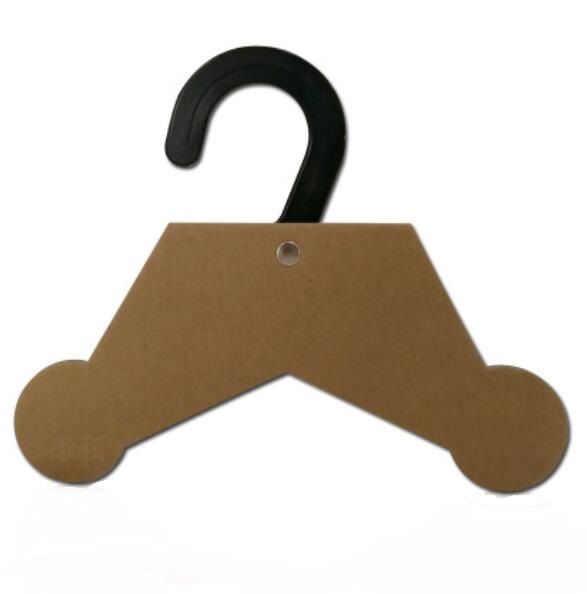Customized sustainable paper packaging card hanger for Pet Accessories and dog rope leashManufacturer biodegradable paper board Pet clothes cardboard hanger with logo printing