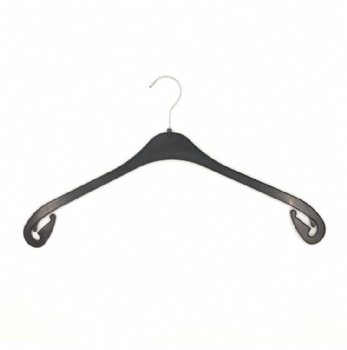 Black Plastic Jumper Hangers 43cm 47cm