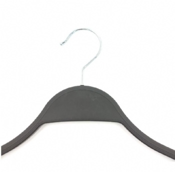 ZARA plastic hanger,tube hanger with strips,clothes hanger for chain store