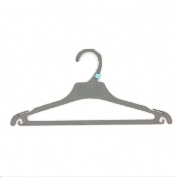 Plastic kids clothes hanger,plastic hanger with bar,FQ41