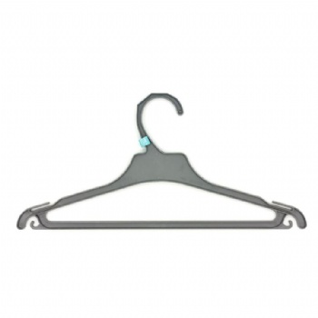 Plastic kids clothes hanger,plastic hanger with bar,FQ41