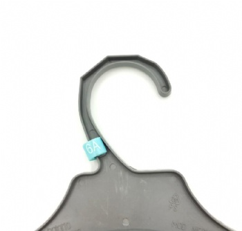 Plastic kids clothes hanger,plastic hanger with bar,FQ41