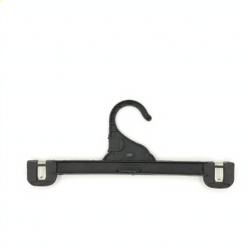 trousers hanger,plastic pant hangers,bottom hanger with clips,tic hanger