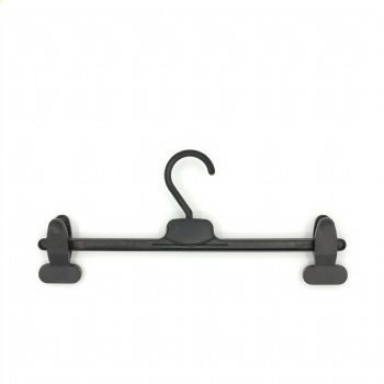 trousers hanger,plastic pant hangers,bottom hanger with clips FD43