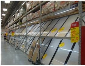 building material supermarket shelving & racking