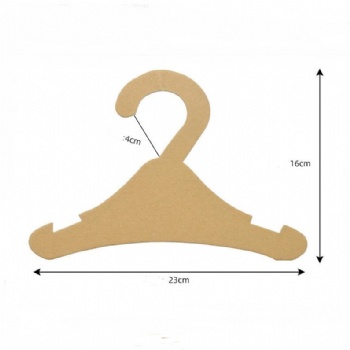 recyclable paper hanger of clothing