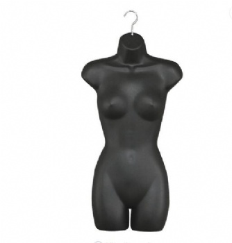 plastic half body display hanging mannequin