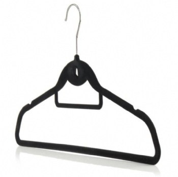 Flocked Velvet Non-Slip Bar Clothes Hangers