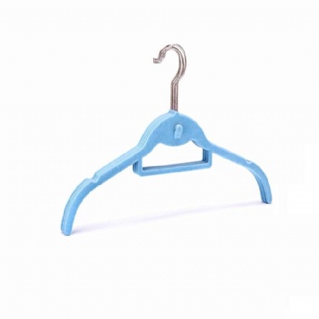 Basics Black Silver Slim Velvet  Non Slip Suit Clothes Hangers