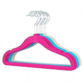 Velvet Kids Hangers 14 Size for Children's Clothes