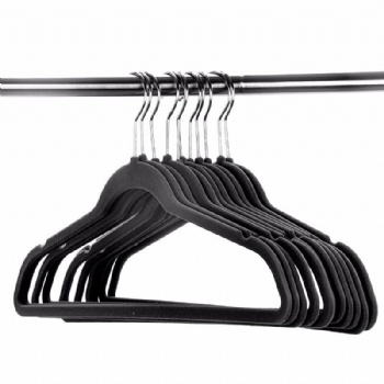 Velvet flocked suit Hangers