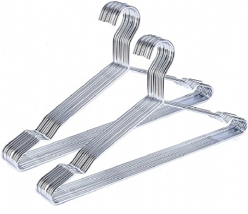 Chrome Plated Steel Wire Metal Hangers MT67