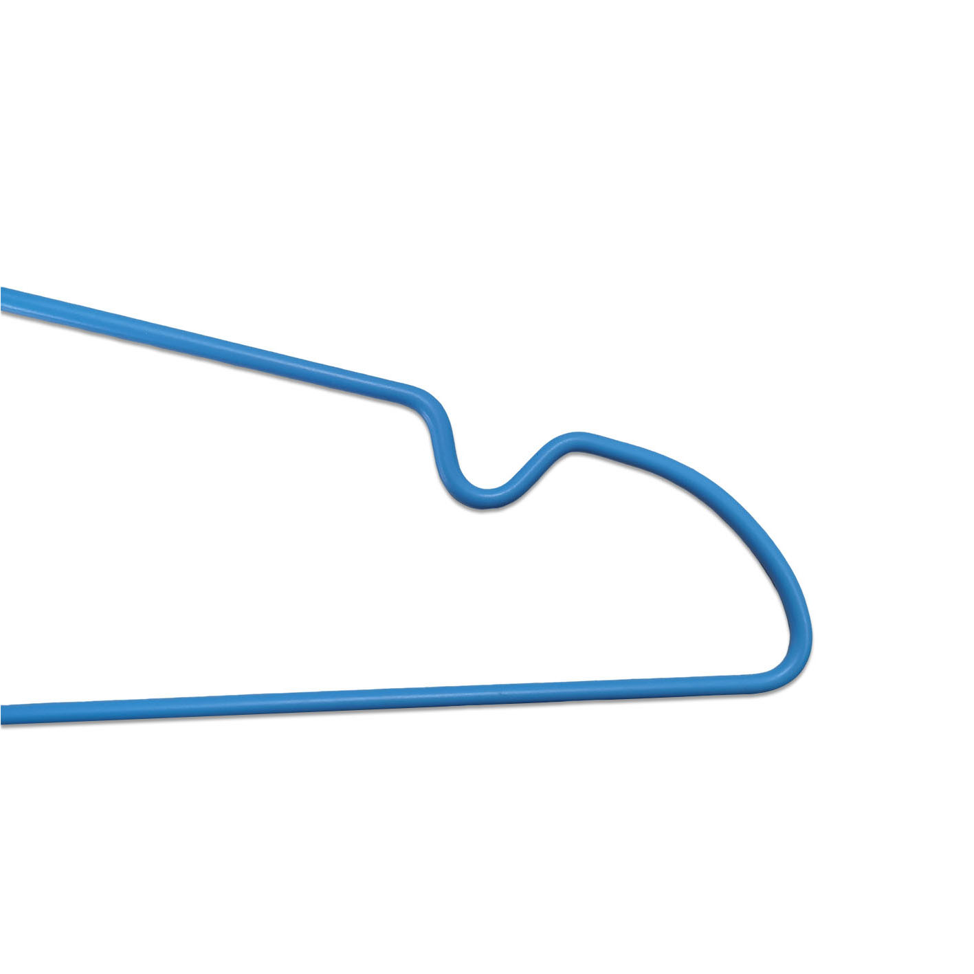 Wholesale Top Laundry Clothes Metal Hanger with Non-Slip PVC Coated