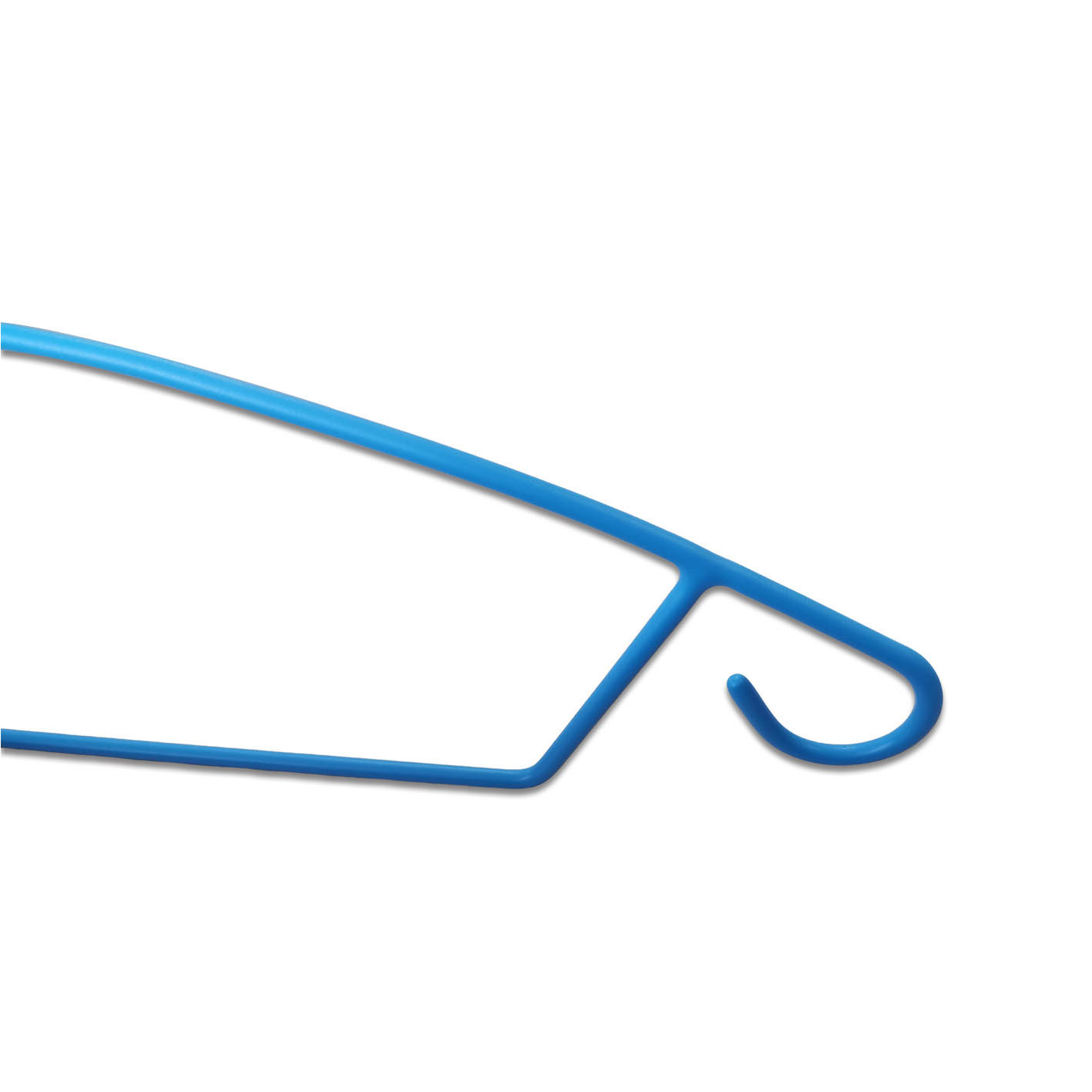 Non-Slip PVC Coated Clothes Wire Metal Hanger for Coat Suit Shirts