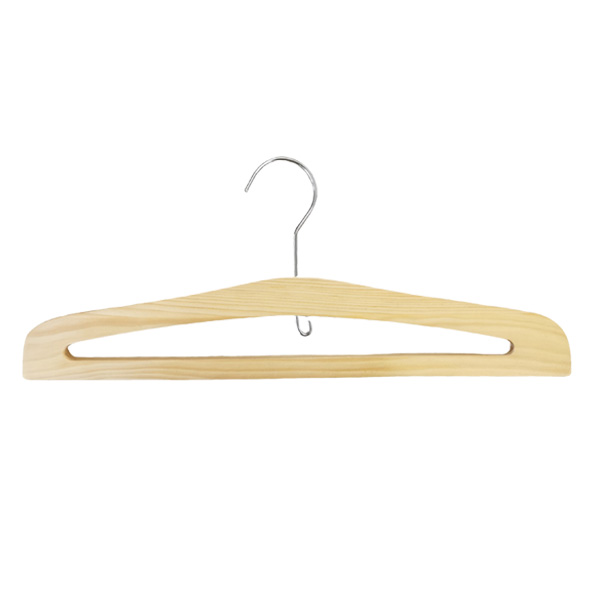 Heavy Duty Durable Natural Wooden Suit Coat Hangers for Closet