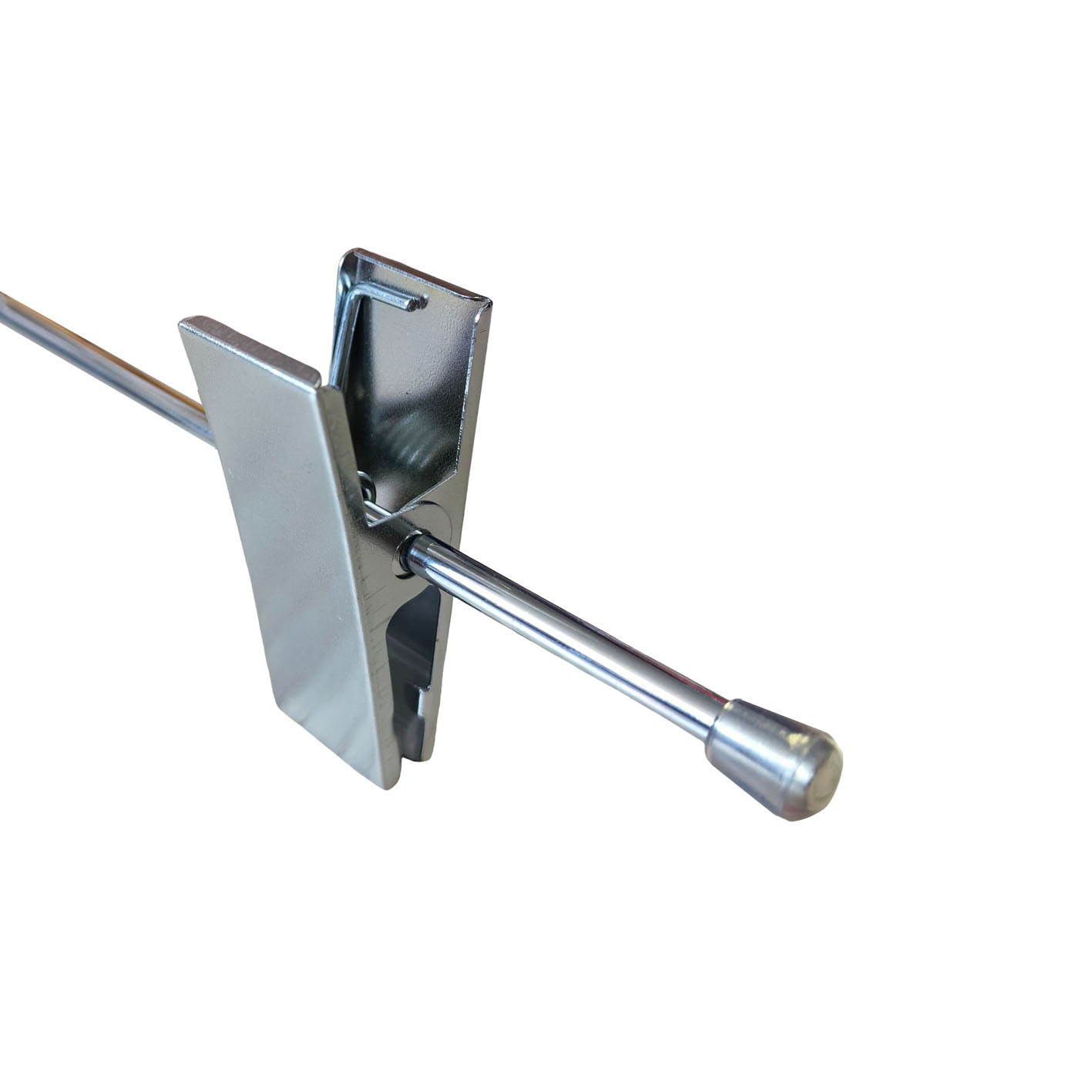 Natural Colored Wooden Hanger with Metal Clips, Hot Selling Wooden Pant Hanger