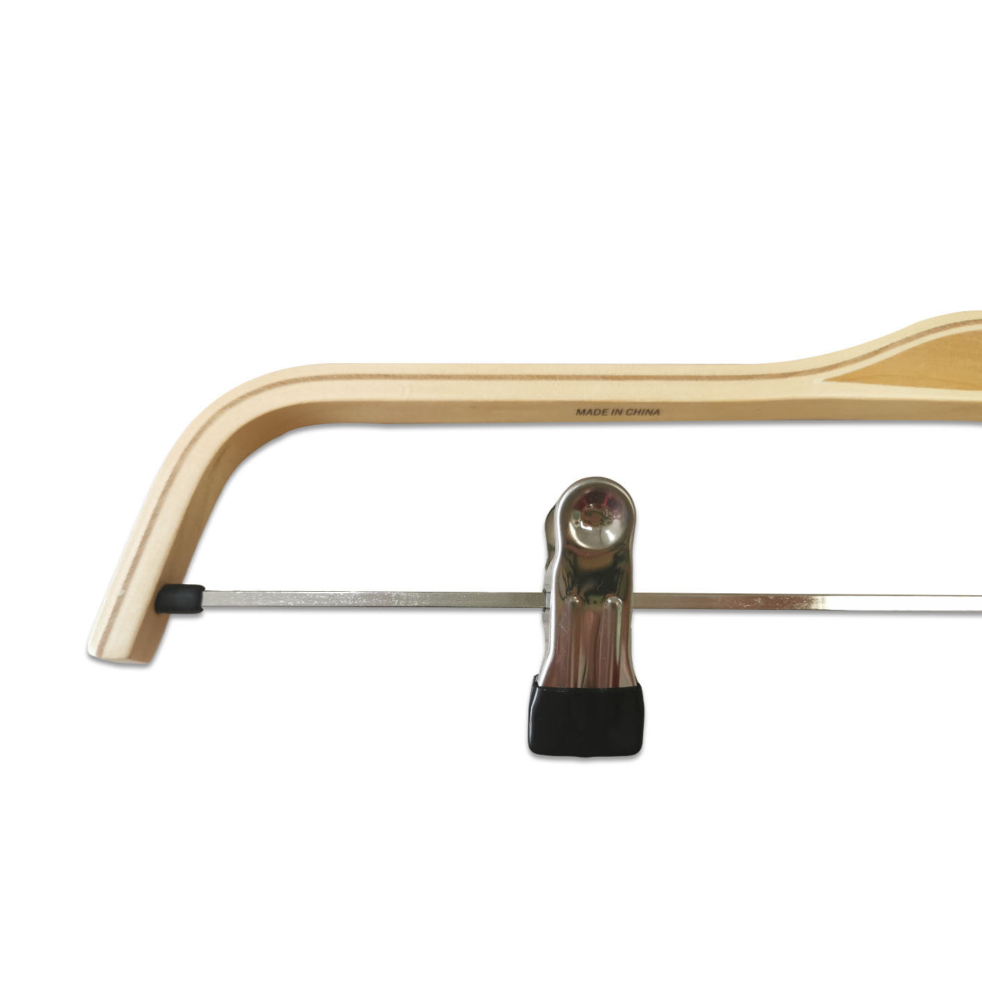 Wooden Pant Slacks Jeans Shorts Skirt Clothes Display Hanger with Anti-Rust Clips