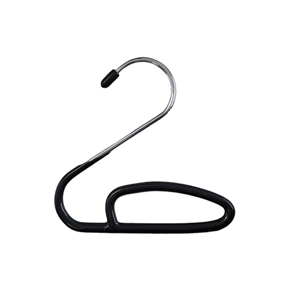 PVC Coated Metal Hanger Towel Scarf Hanger Tie Rack Hanger