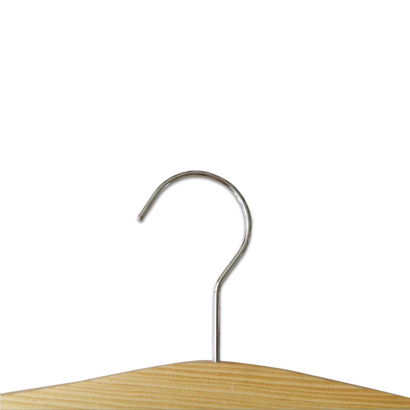 Heavy Duty Durable Natural Wooden Suit Coat Hangers for Closet