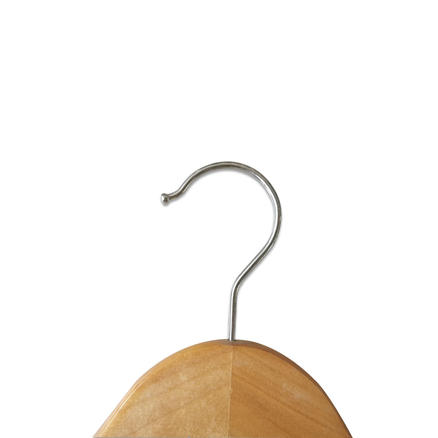 Solid Wood Shirt Dress Jacket Clothes Sturdy Children Kids Hangers with Notches