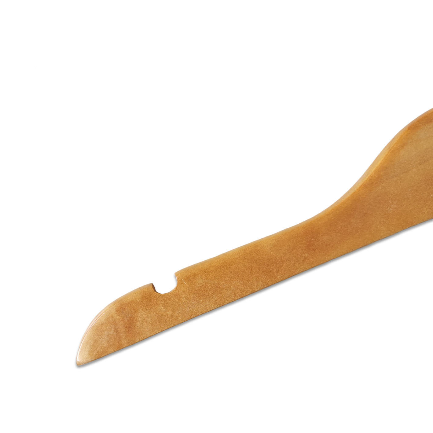 Solid Wood Shirt Dress Jacket Clothes Sturdy Children Kids Hangers with Notches