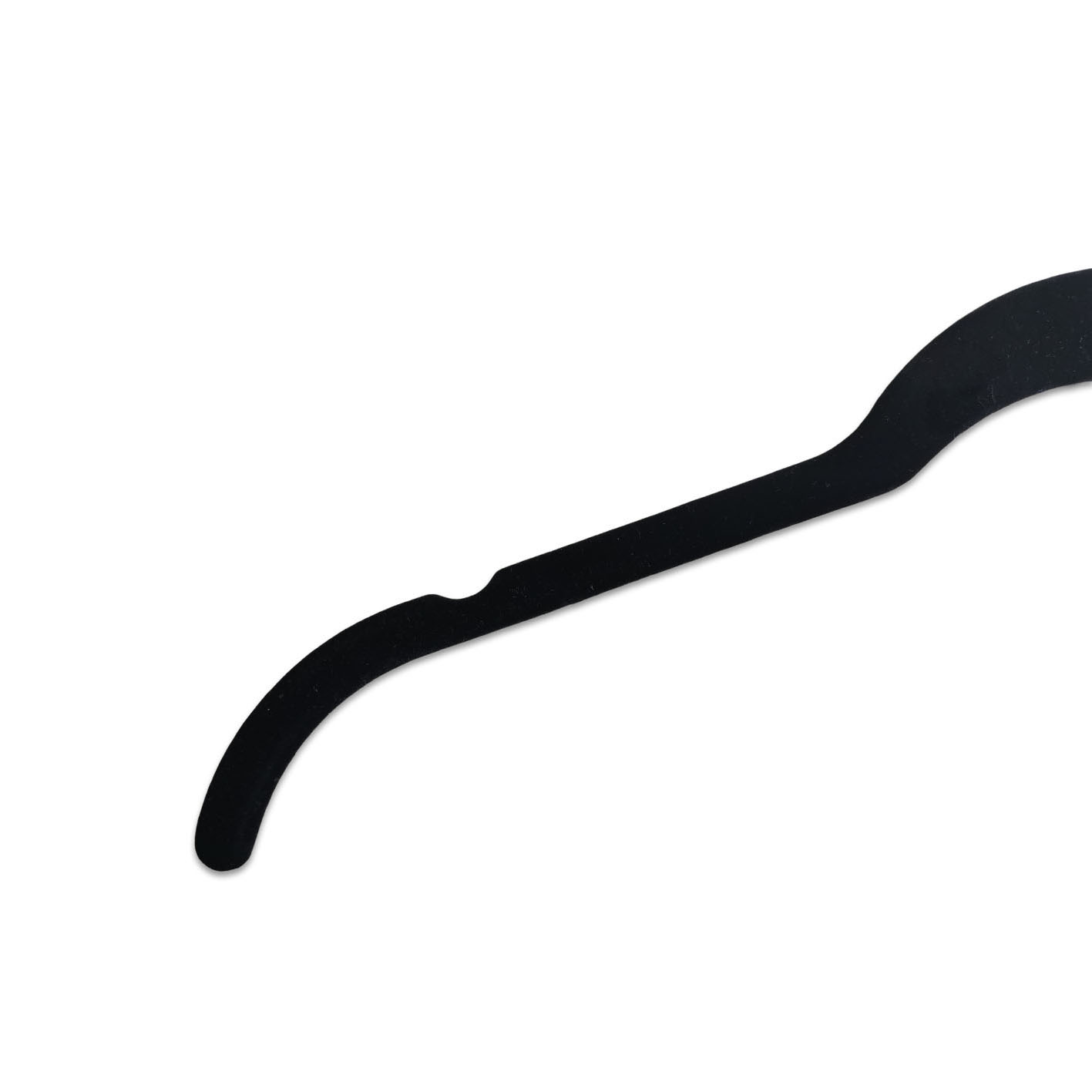 Ultra-Thin Space-Saving Closet Organizer Slim Flocked Felt Velvet Hanger