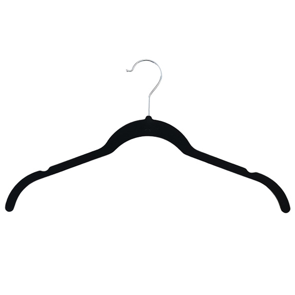 Ultra-Thin Space-Saving Closet Organizer Slim Flocked Felt Velvet Hanger