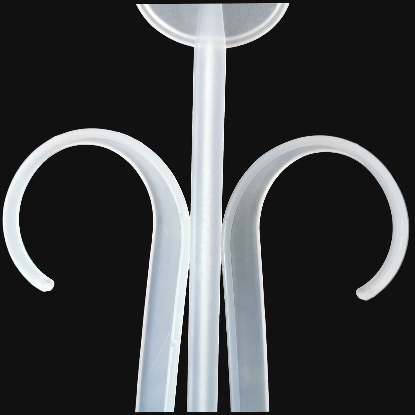 Plastic Slippers Drying Shelf Hanger Shoe Display Double Hook for Closet