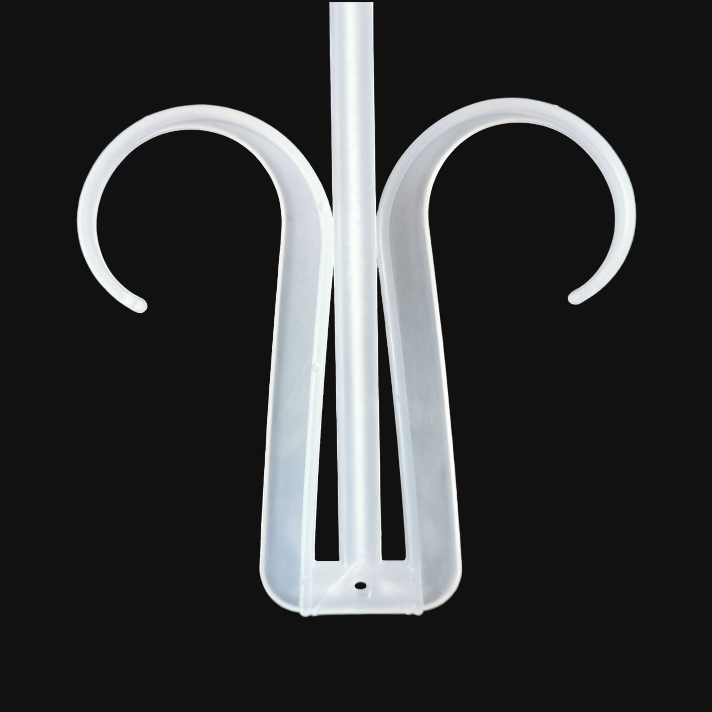 Plastic Slippers Drying Shelf Hanger Shoe Display Double Hook for Closet