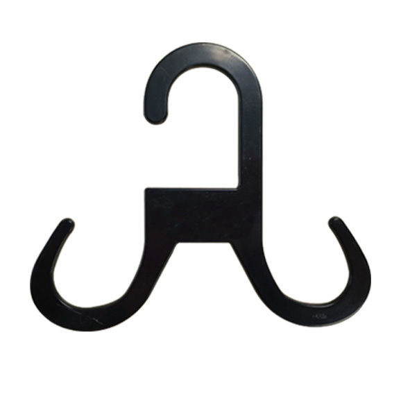 Factory Supply Plastic Black Child Shoe Scarf Hangers Hook