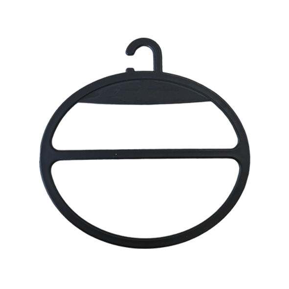 Oval Plastic Space Saving Ring Holder Scarf Organizers Towel Ties Belts Hanger