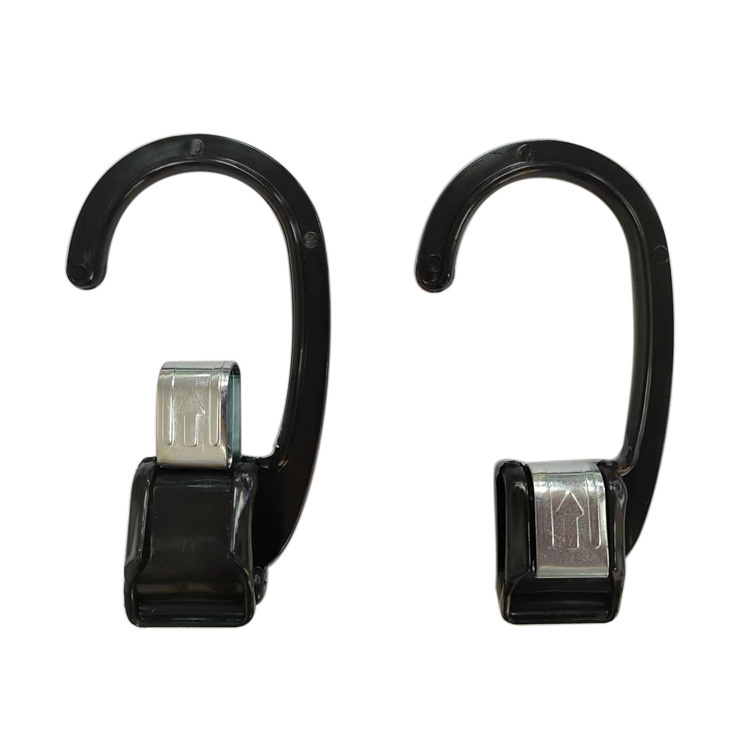 Black Plastic Clip Hangers Boot Clip Hanger Single Scarf Clip Hanger