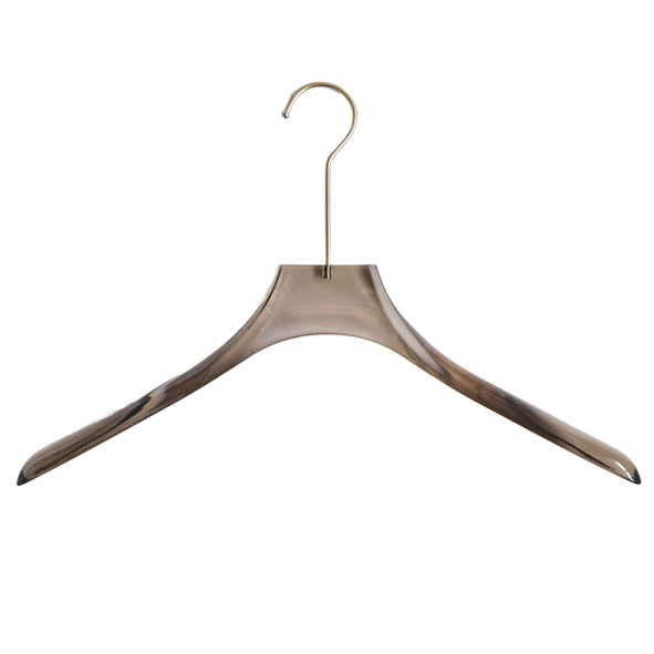 Wholesale Supplier Wide Shoulder Luxury Acrylic Transparent Plastic Coat Hanger Wholesale Supplier Wide Shoulder Luxury Acrylic Transparent Plastic Coat Hanger