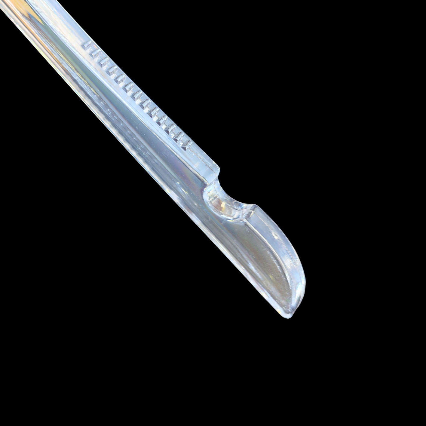 Long Hook Clear Acrylic Clothes Coat Luxury Transparent Acrylic Hanger