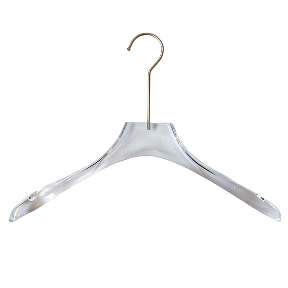 Long Hook Clear Acrylic Clothes Coat Luxury Transparent Acrylic Hanger Long Hook Clear Acrylic Clothes Coat Luxury Transparent Acrylic Hanger