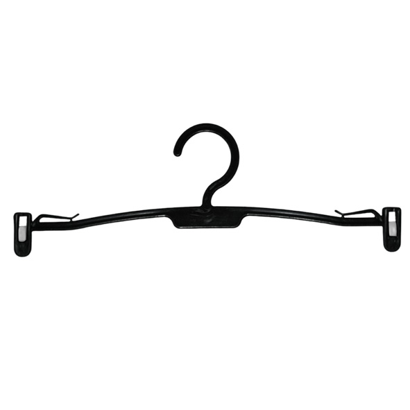 Hot Selling Black Plastic Hanger Bikini Underwear Hanger Plastic Hangers for Underwear
