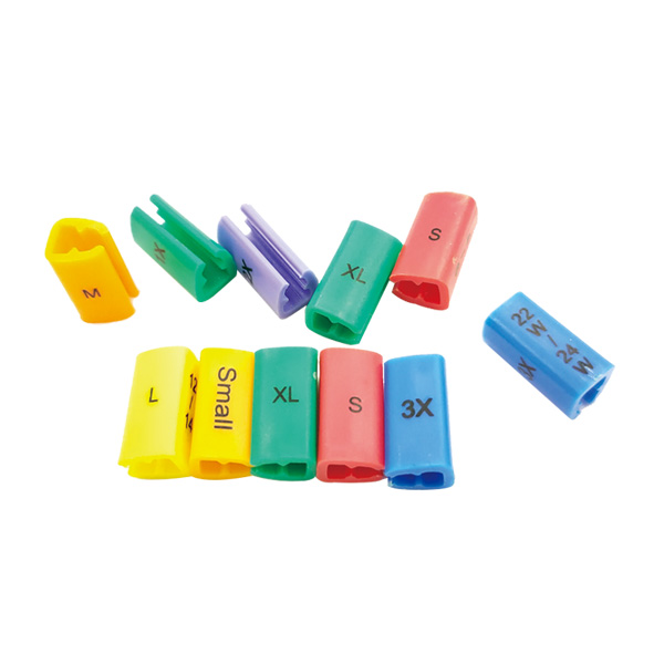 Clothes Store Display Plastic Hanger Size Cube Marker