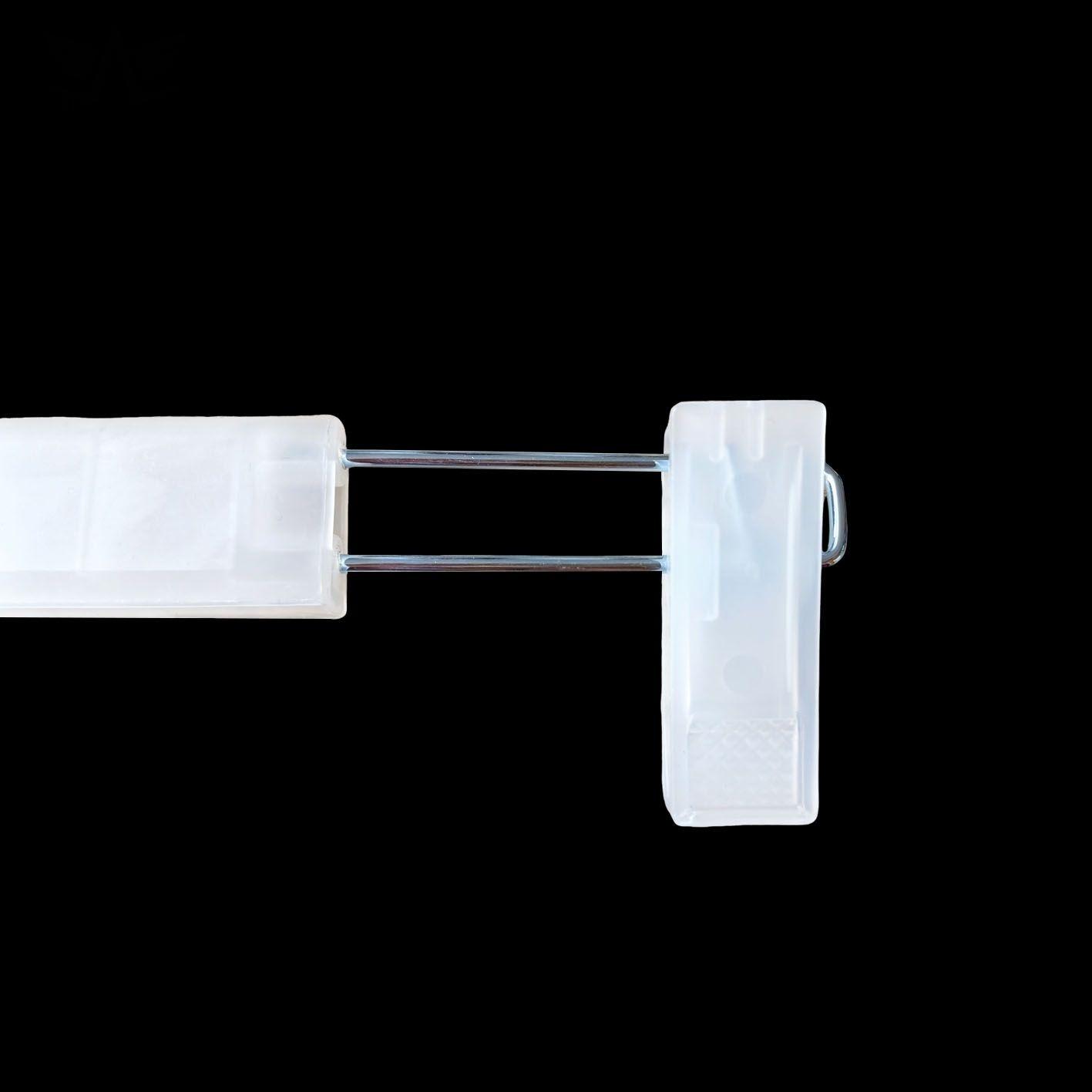 Heavy Duty Plastic Trousers Bottom Pants Hanger with Clips