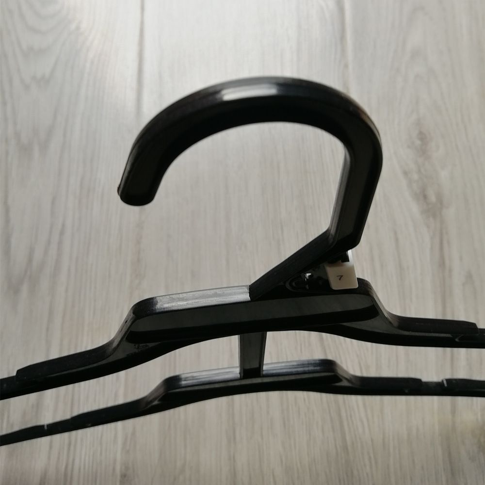 Hot Selling Plastic Top Hanger, One-Body Plastic Clothes Hangers