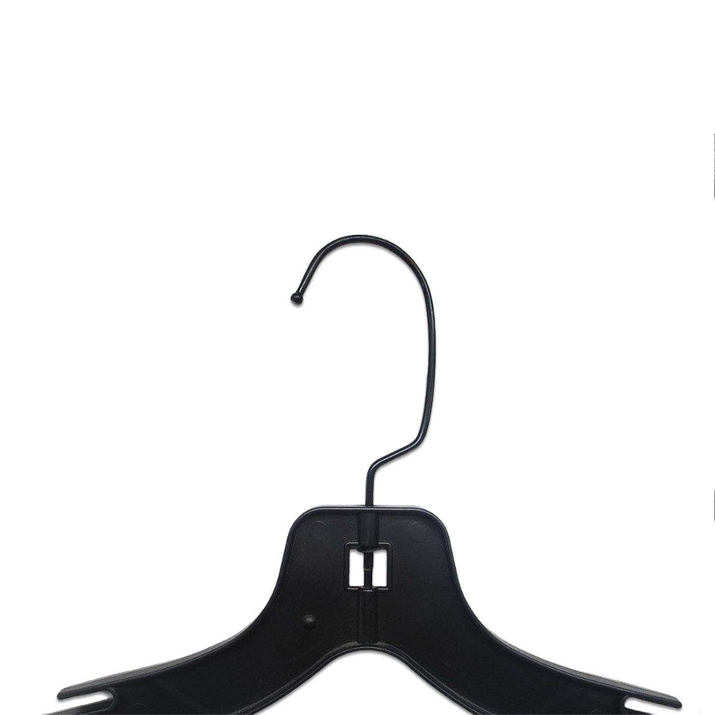 Black Corrugation Heavy Duty Walmart Suit/ Skirt /Clothes Hangers