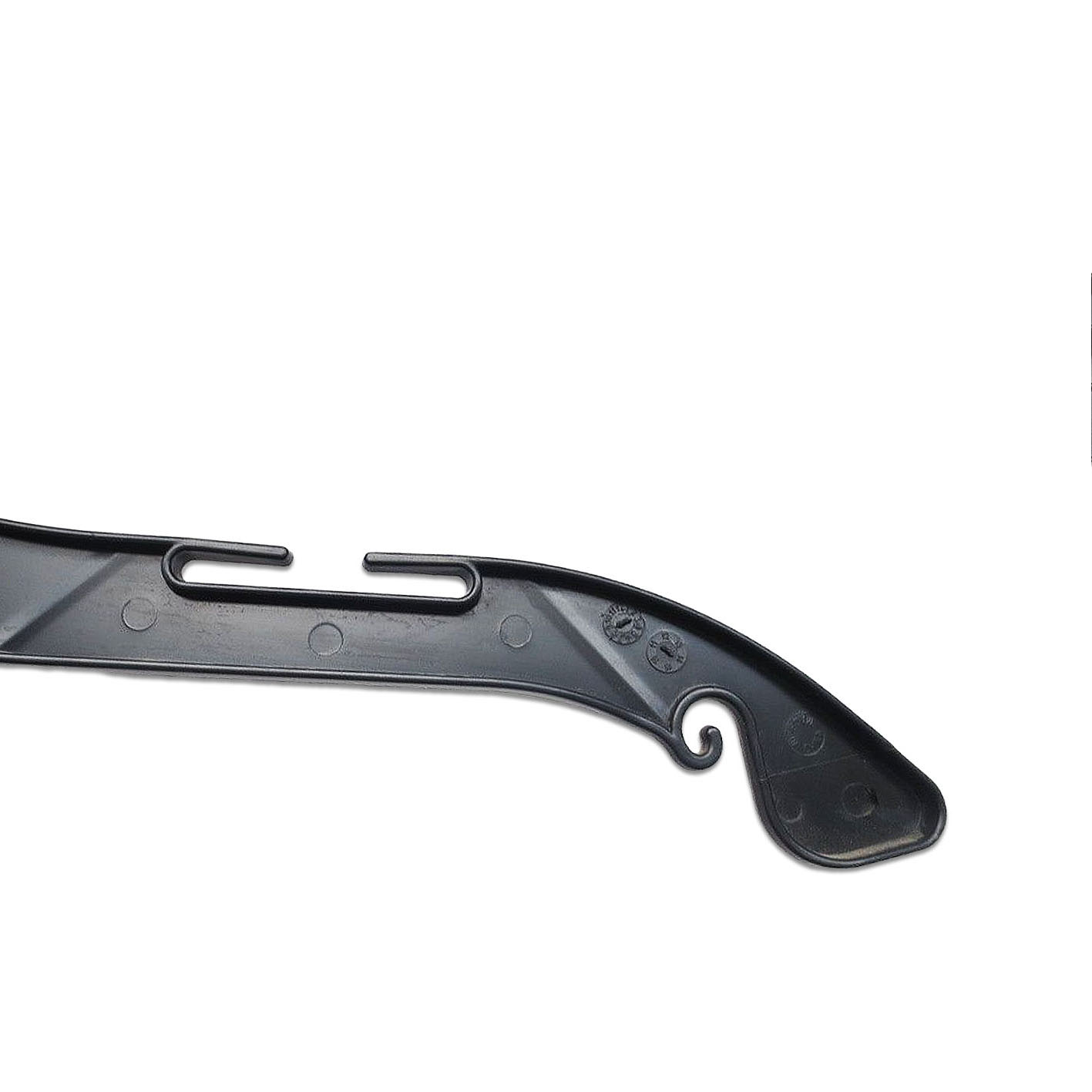 Black Corrugation Heavy Duty Walmart Suit/ Skirt /Clothes Hangers