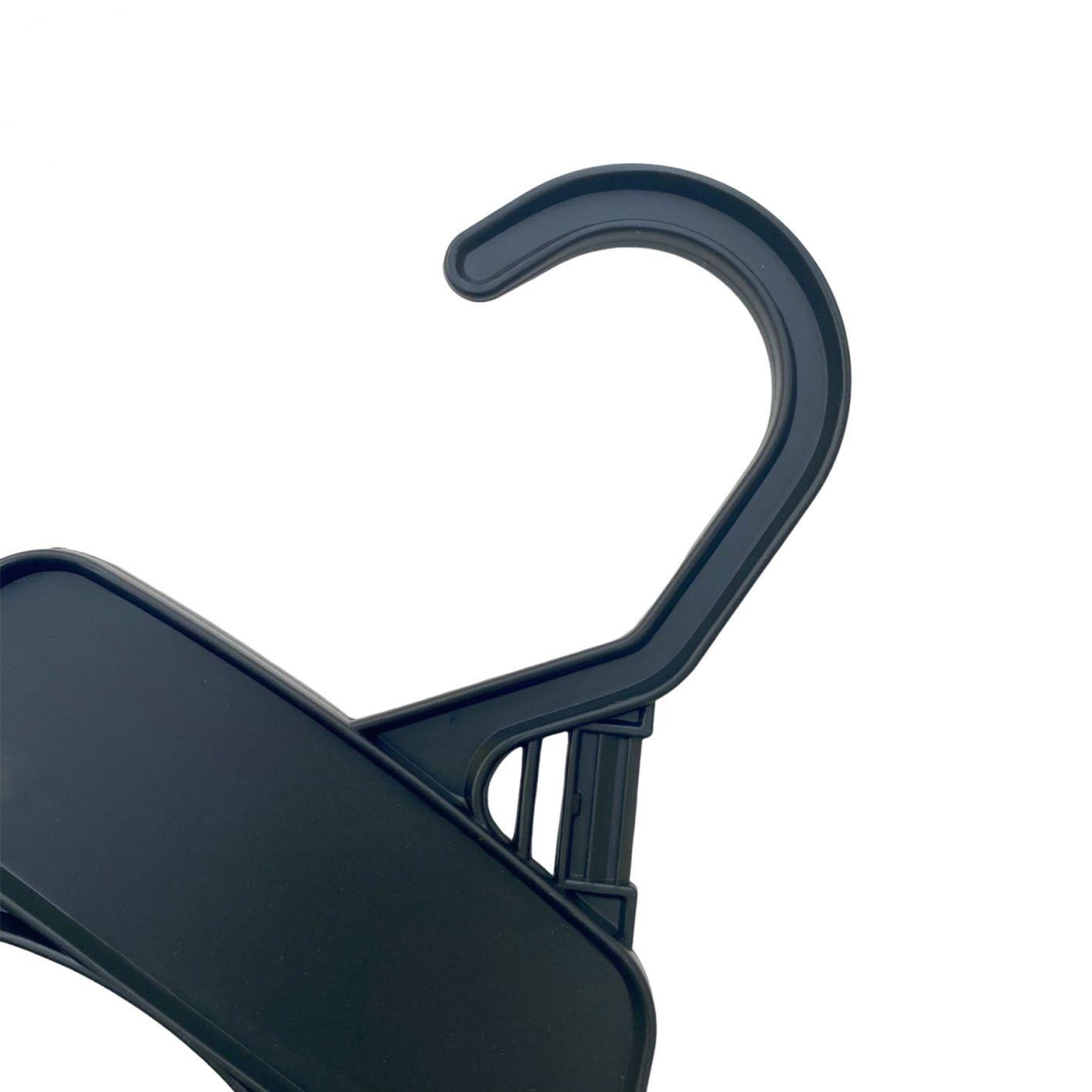 Cheap Black Suit Hangers Plastic Coat Hangers for Display Stores