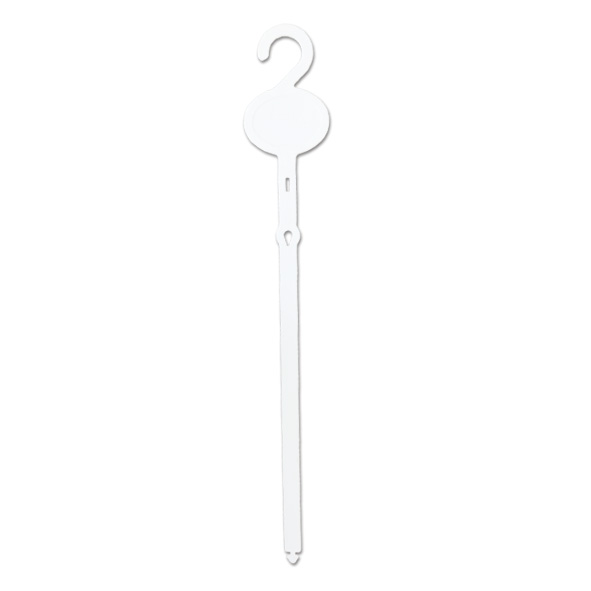 White and Black Plastic Hanger Connector