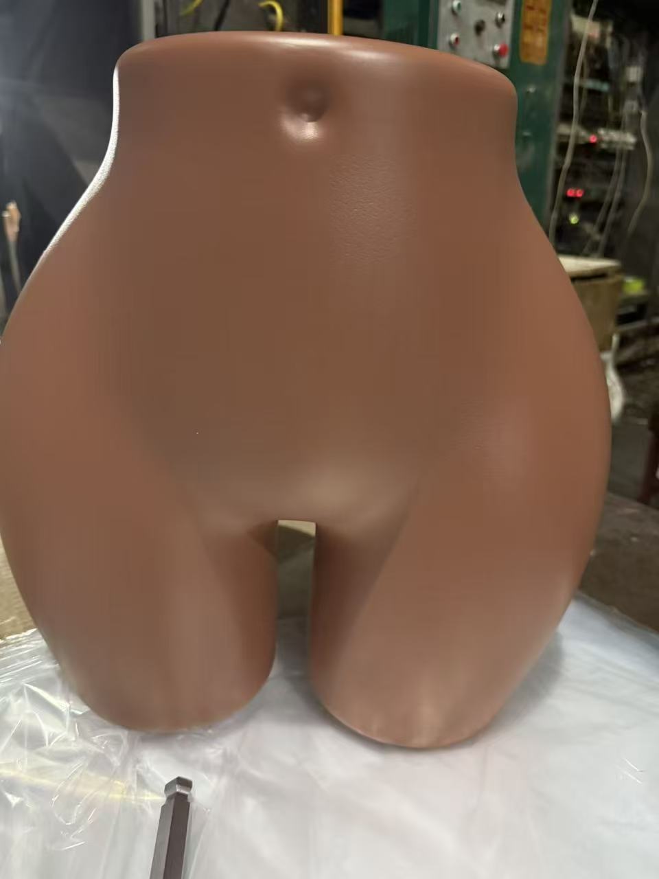 Brazilian Curvy Hip  Mannequin Half Body African American Female for Underwear Clothing Form Display  MATT COLOR