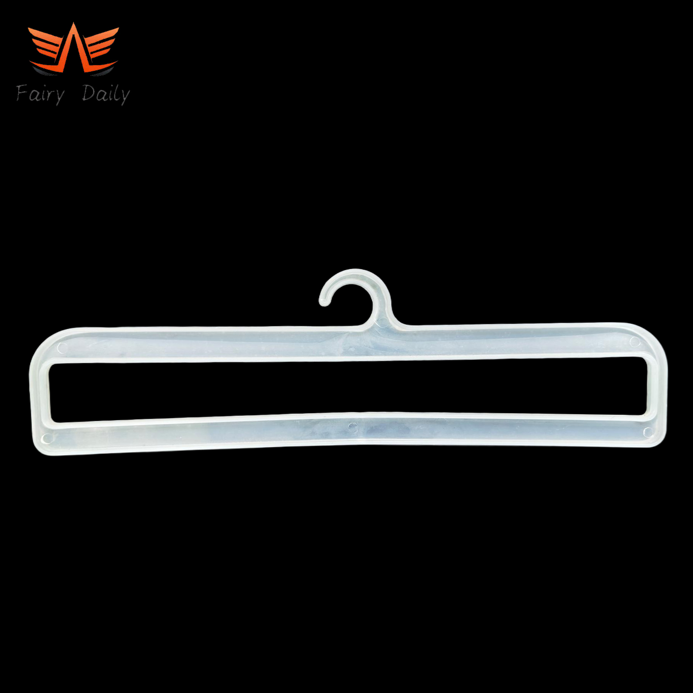 Hot Selling Plastic Scarf Hangers Black Scarf Hangers for Display Plastic Hangers