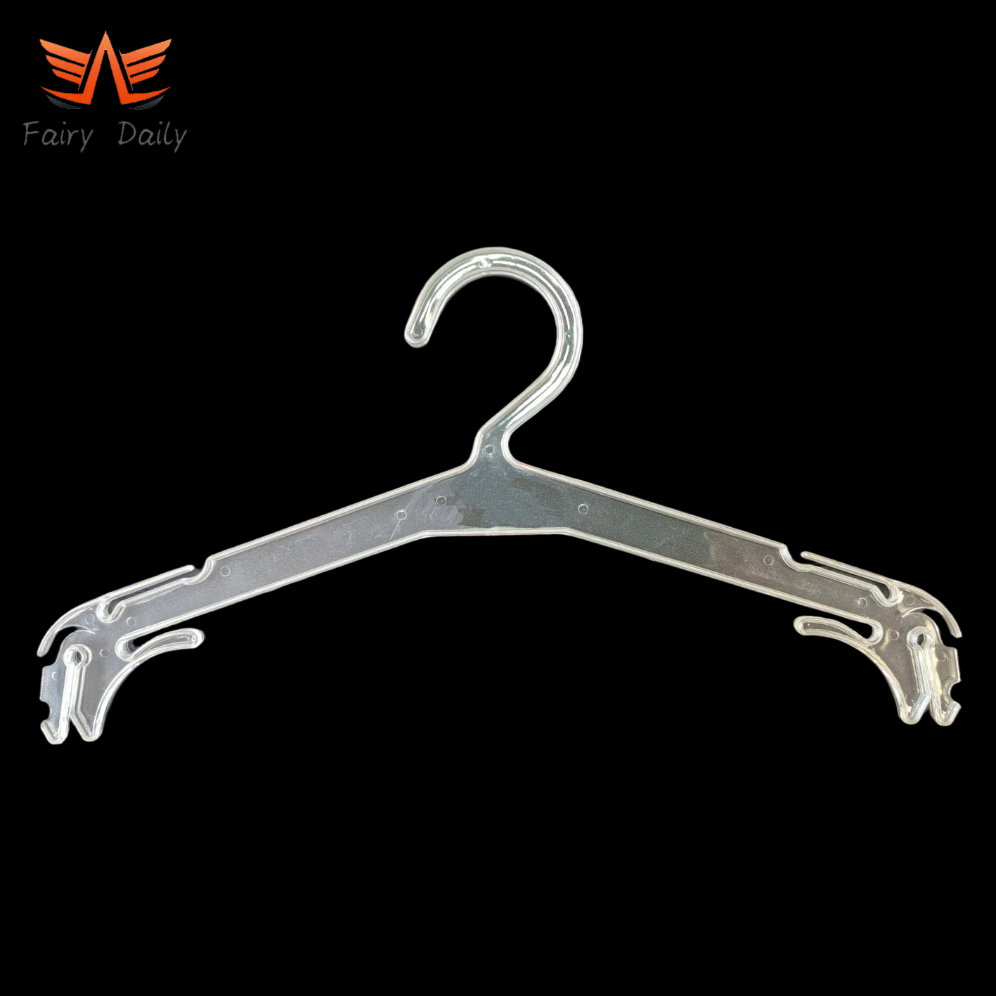 Hot Selling Plastic Clear Underwear Hanger Top Bra Coat Hanger