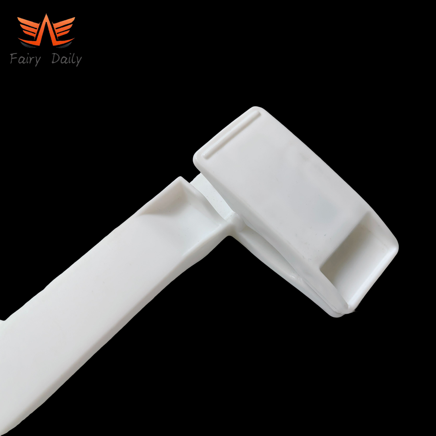 Plastic Pants Hanger with Clips Trouser Hanger
