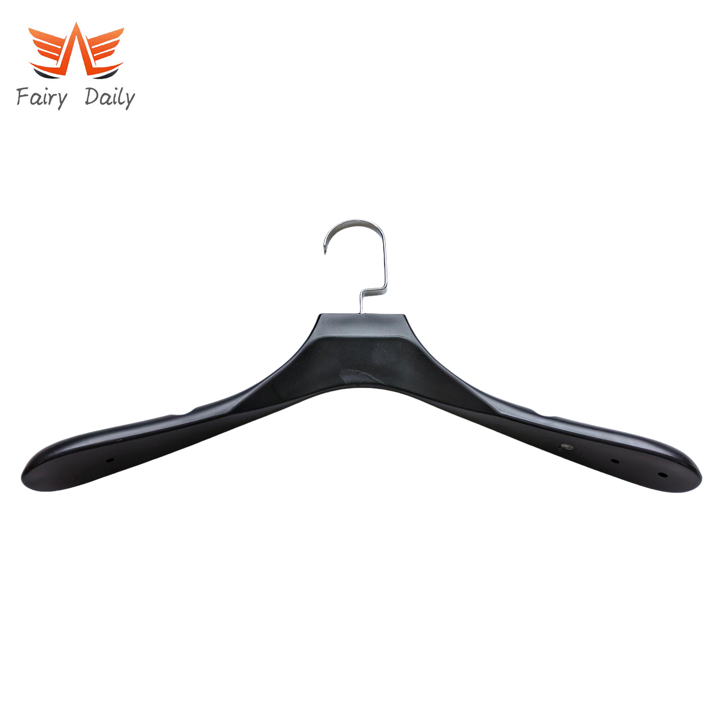 Best Seller Black Plastic Suit Hanger /Pants Hanger for Shop