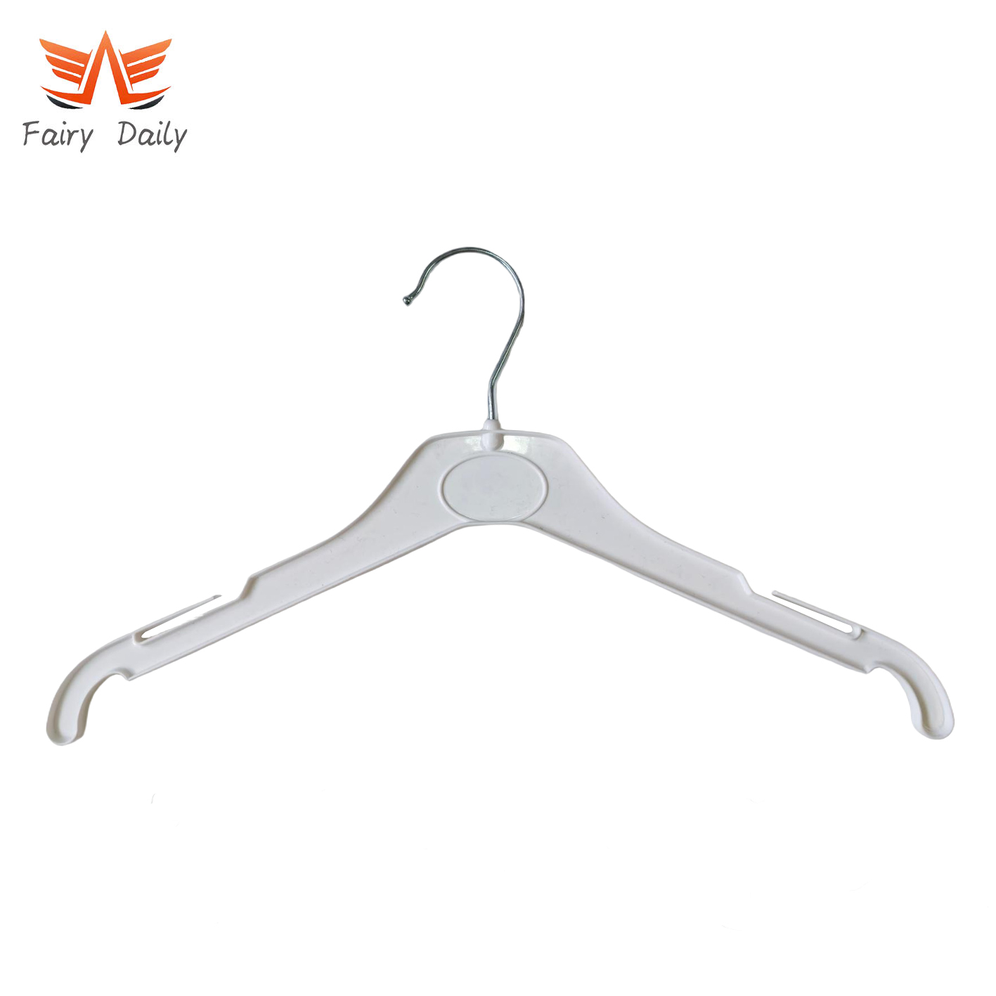 Plastic Coat Top Hanger Black Clothes Hangers for Clothes Stores