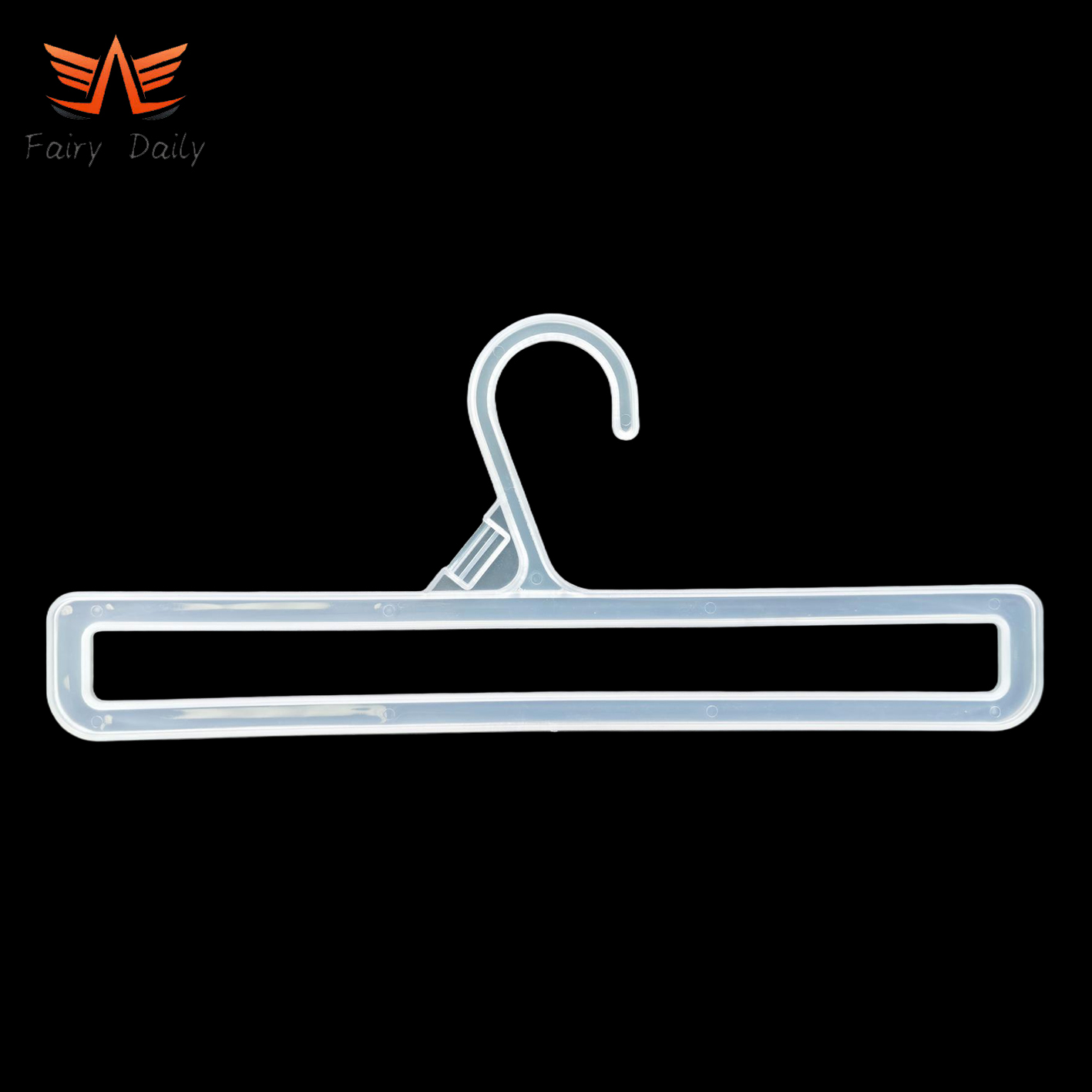 Hot Selling Plastic Scarf Hangers Black Scarf Hangers for Display Plastic Hangers